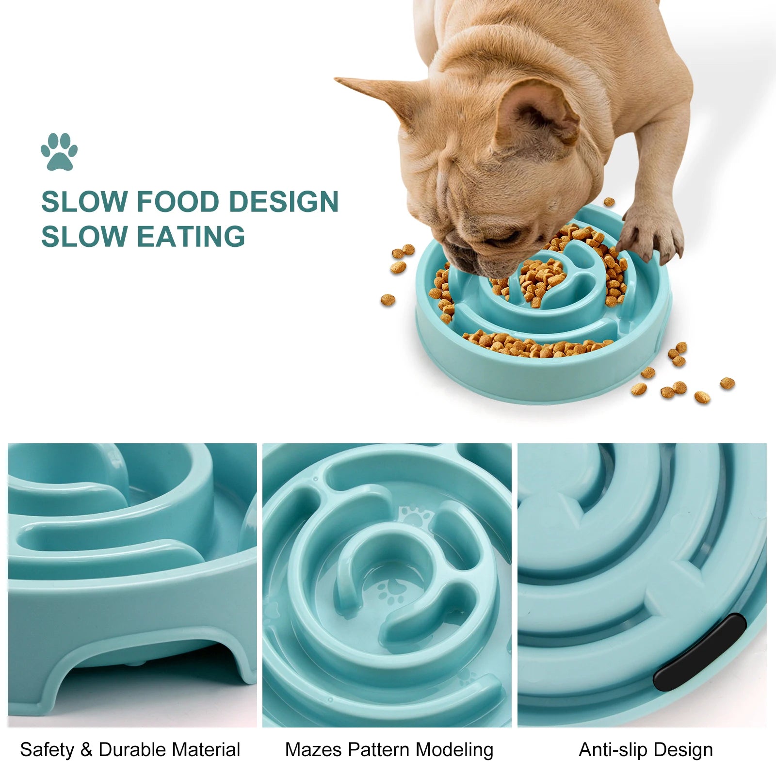 PawPace: Slow Feeder Bowl